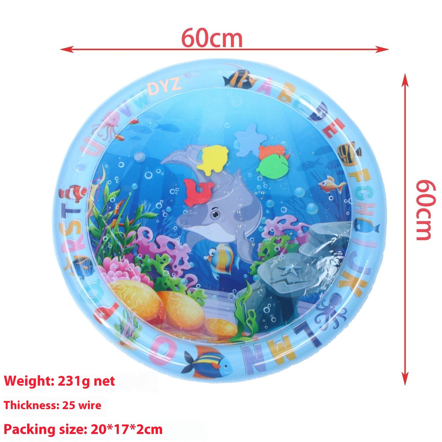 Children's Inflatable Racket Water Cushion Baby Ice Pad